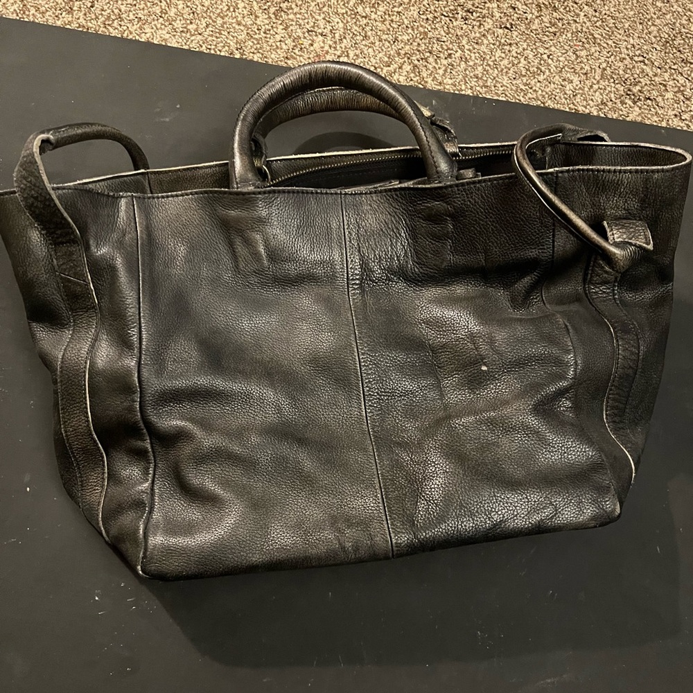 Free People Black Tote
